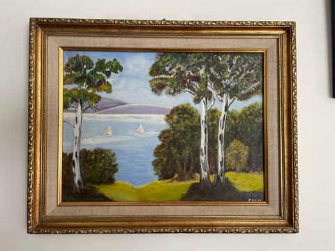 Sailboat Landscape | Original Art