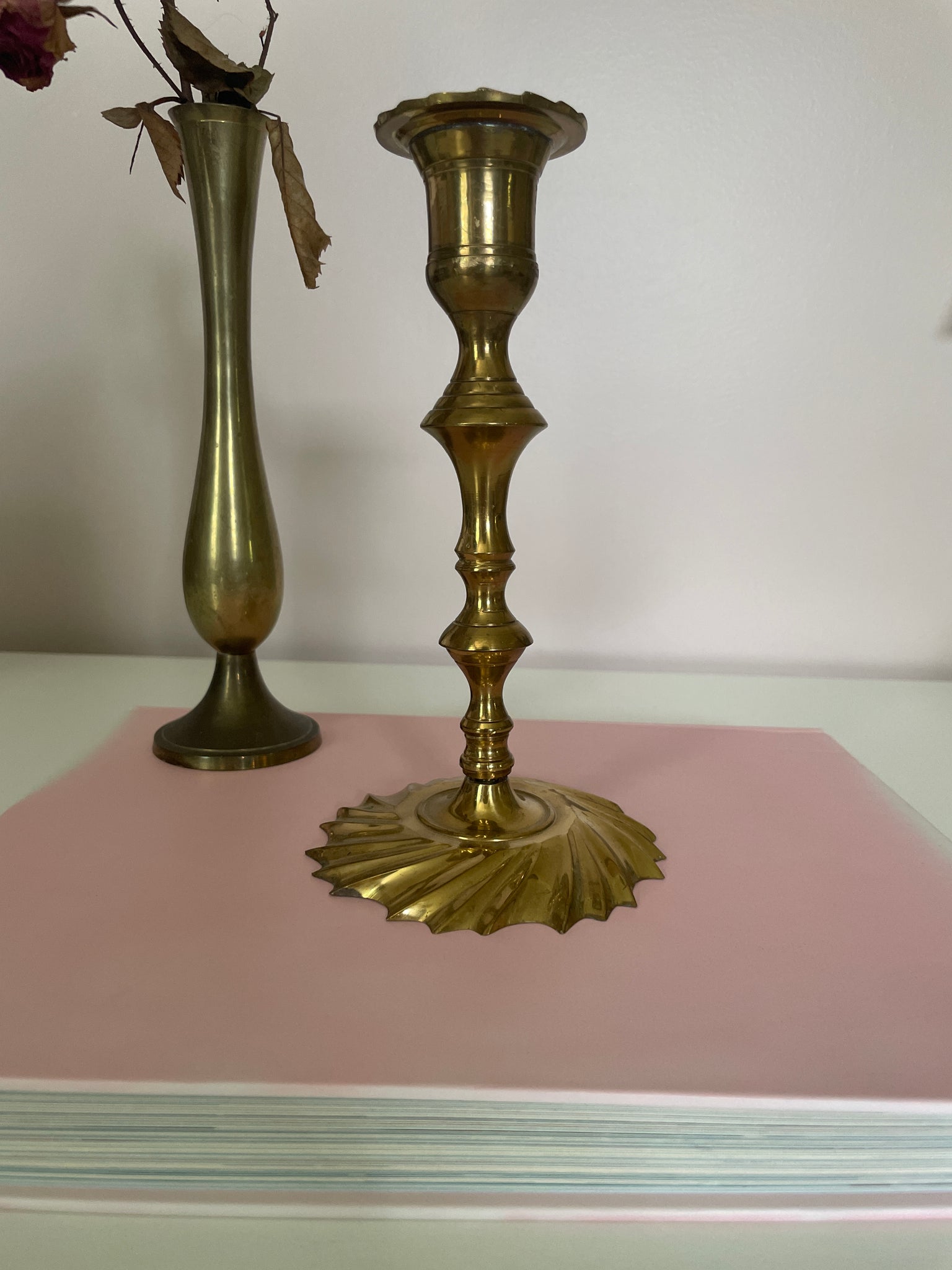 Brass Candlestick Holder