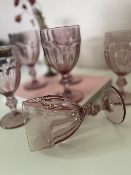 Lavendar Glasses | Set of 6