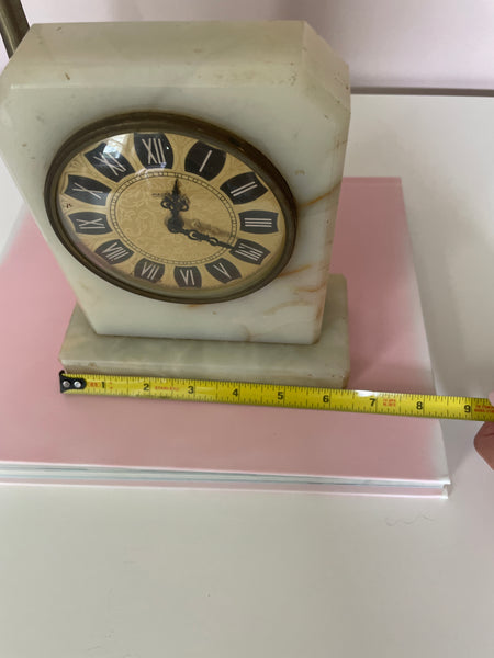 Marble Stone Mantle Clock