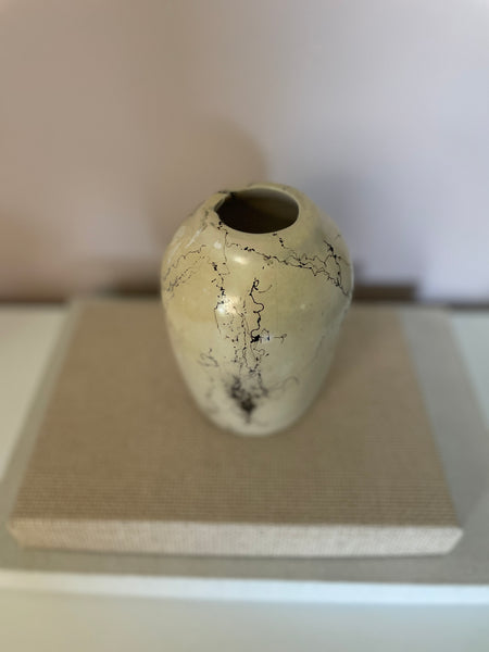 Raku Vase