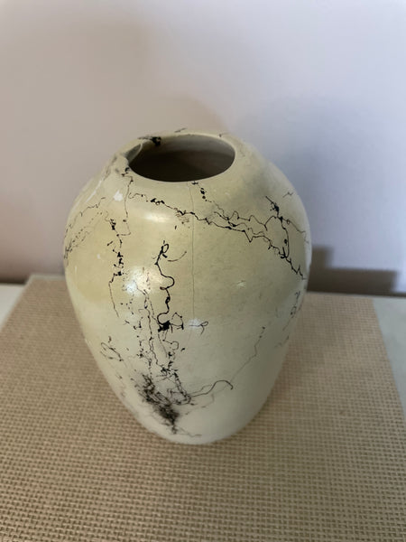 Raku Vase