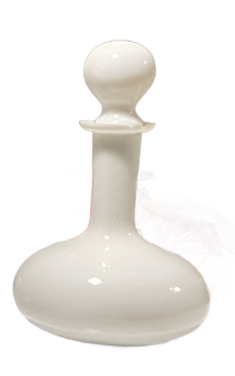 White Decanter