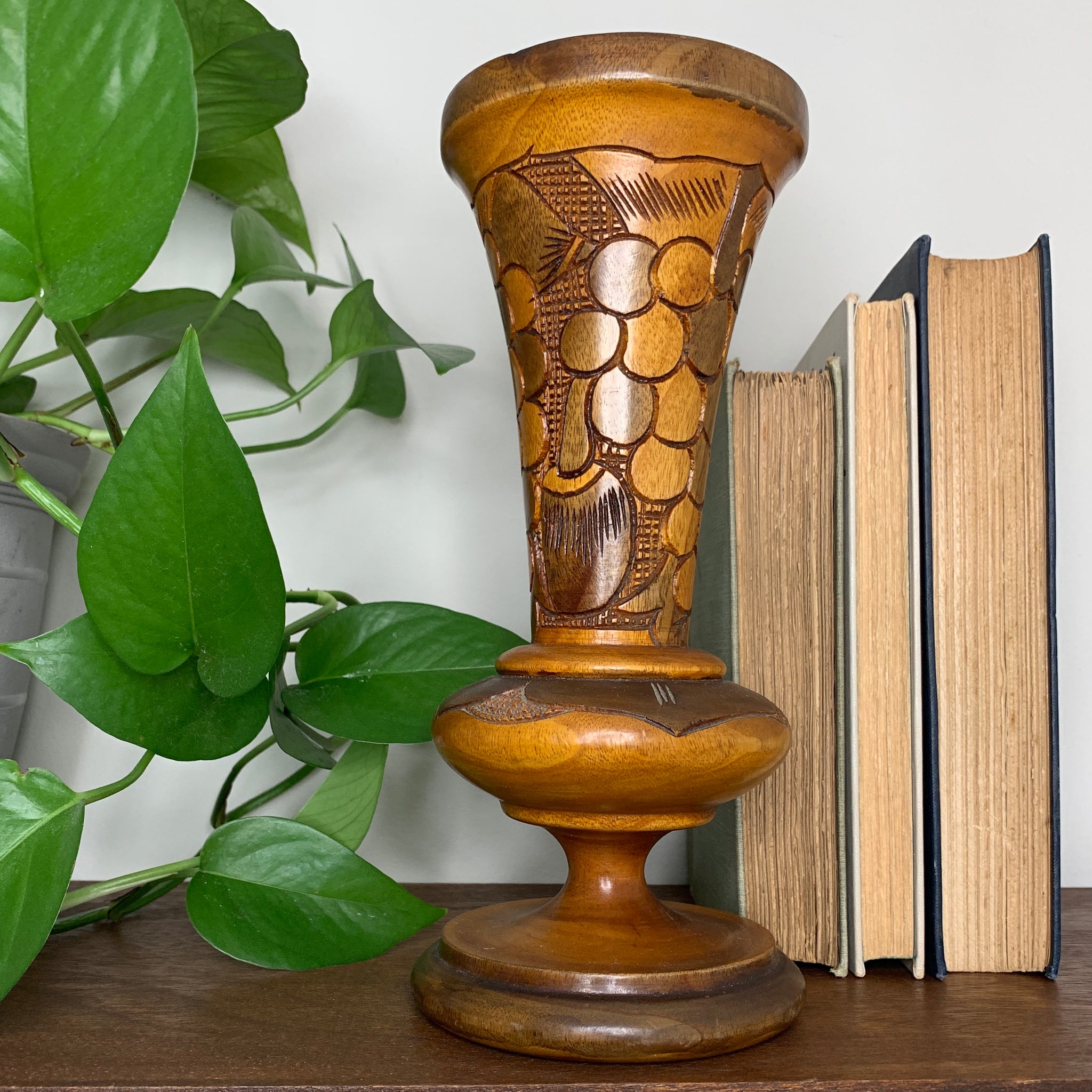 Wooden Vase