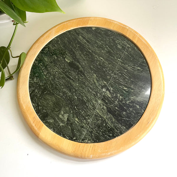 Green Marble Tray