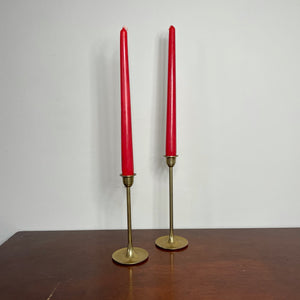 Red Candlestick | 10”