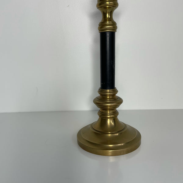 Black and Brass Candleholder