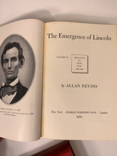 The Emergence of Lincoln | Allan Nevins | Box Set