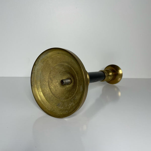 Black and Brass Candleholder