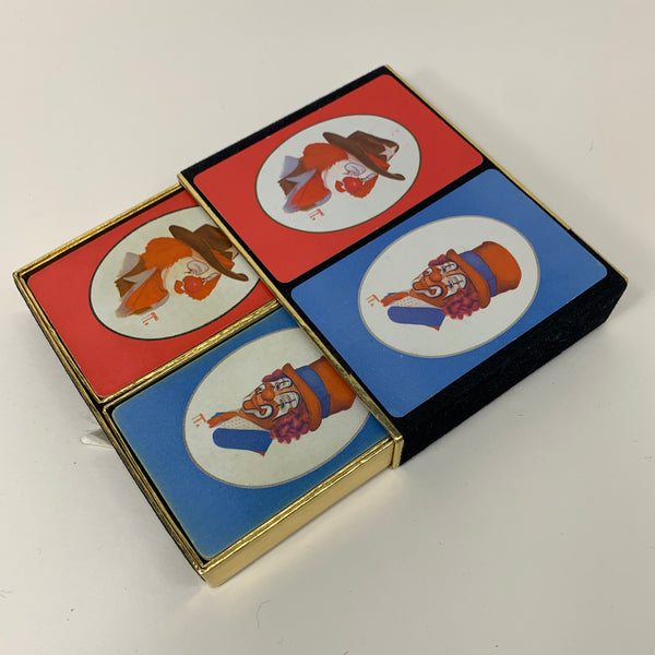 Vintage Clown Playing Cards