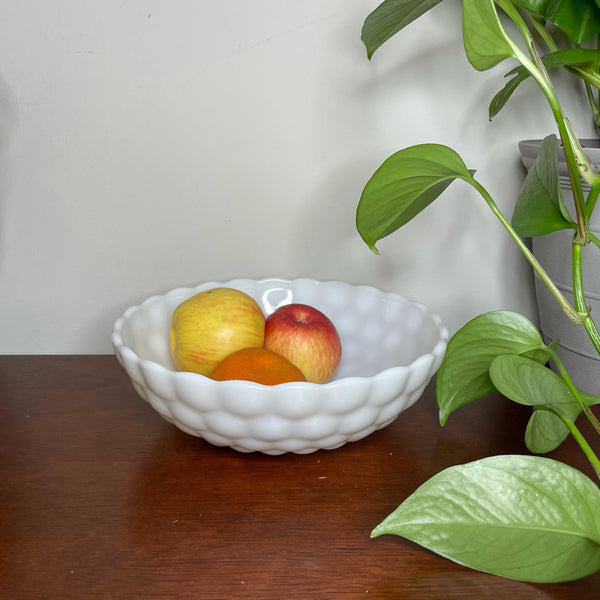 Milk Glass Bowl