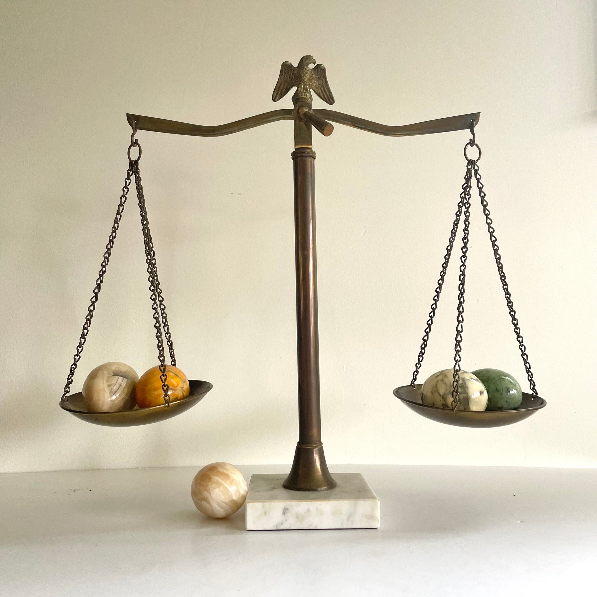 Brass & Marble Scale