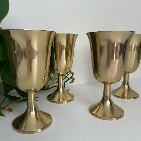 Gold Goblet Cups