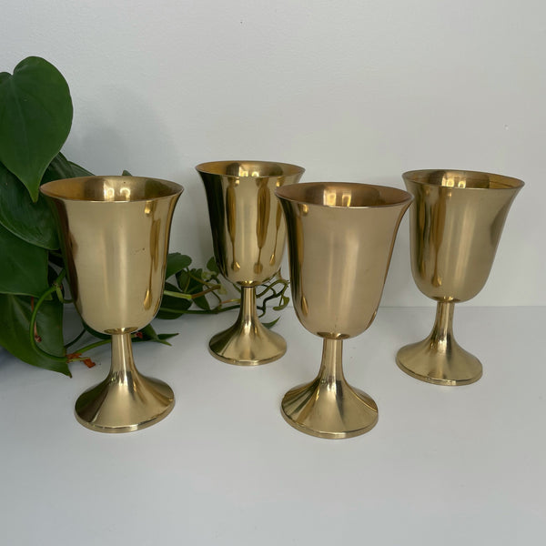 Gold Goblet Cups