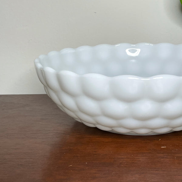 Milk Glass Bowl