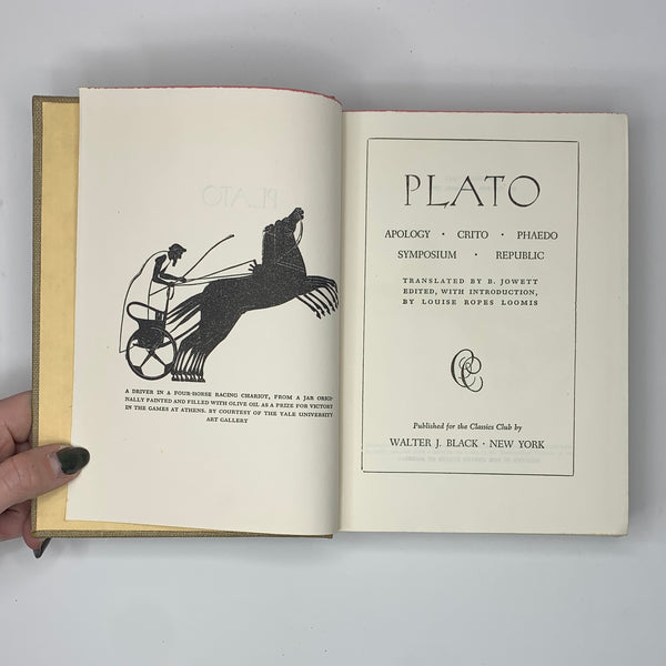 Plato | Five Great Dialogues - Classics Club Collection