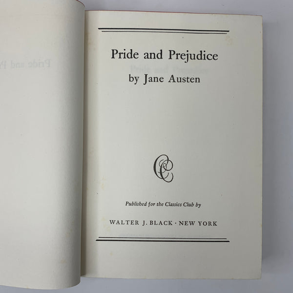 Pride and Prejudice | Jane Austen - Classics Club Collection