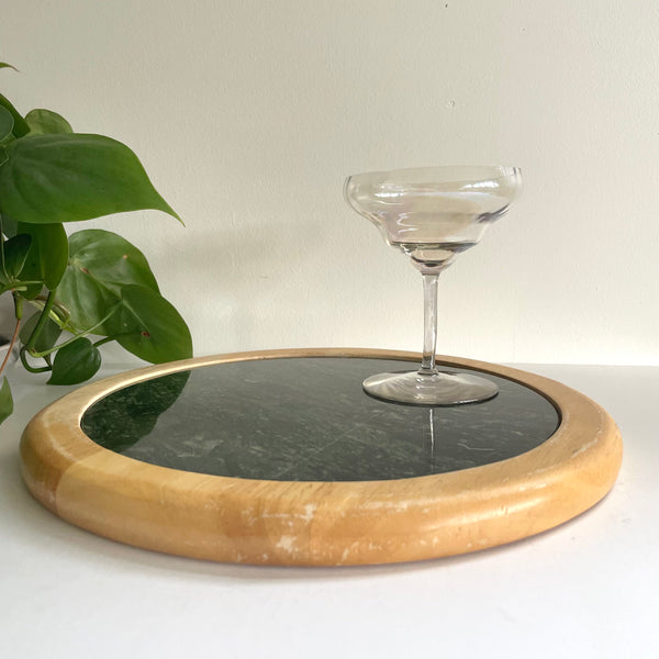 Green Marble Tray