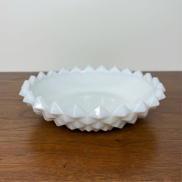 Milk Glass Dish