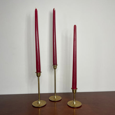 Burgundy Candlestick