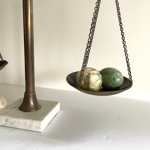 Brass & Marble Scale