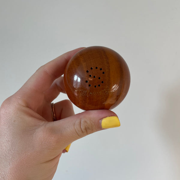 Wooden Salt and Pepper Shakers