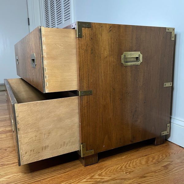 Mid-Century Campaign Chest by Baker