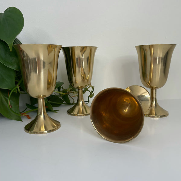 Gold Goblet Cups