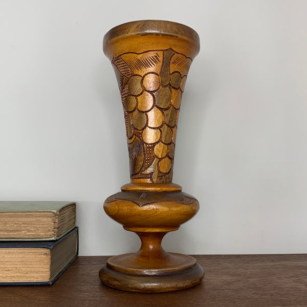 Wooden Vase