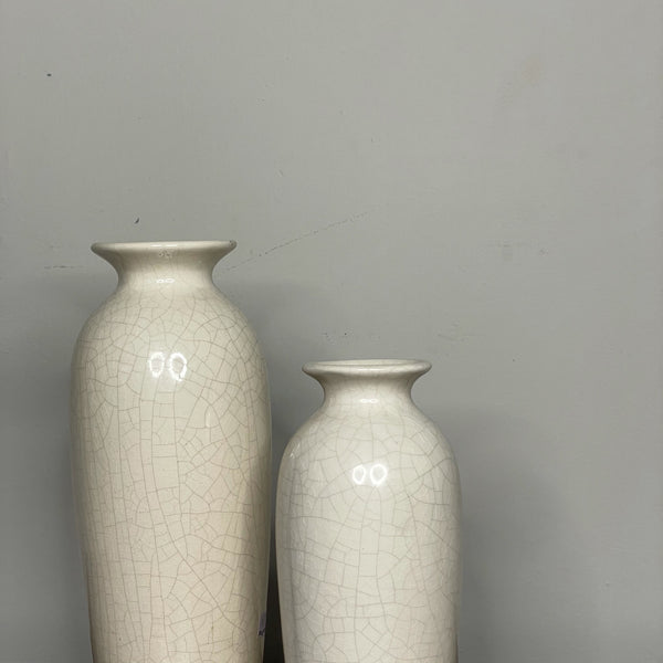 White Vases | Pair