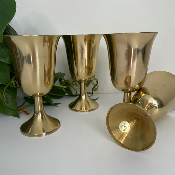 Gold Goblet Cups