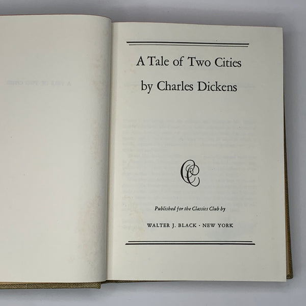 A Tale of Two Cities | Charles Dickens - Classics Club Collection