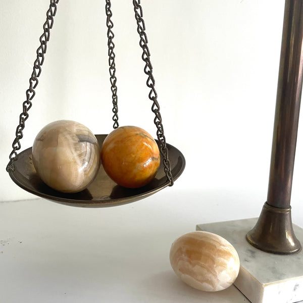 Brass & Marble Scale