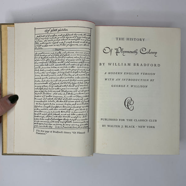 The History of Plymouth Colony | William Bradford - Classics Club Collection