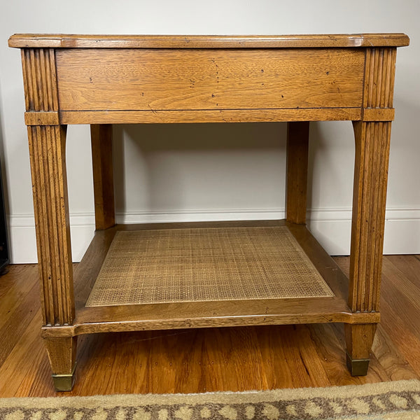 Square End Table by Baker