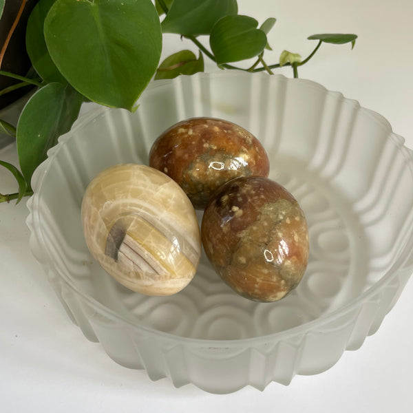 Stone Egg | Brown