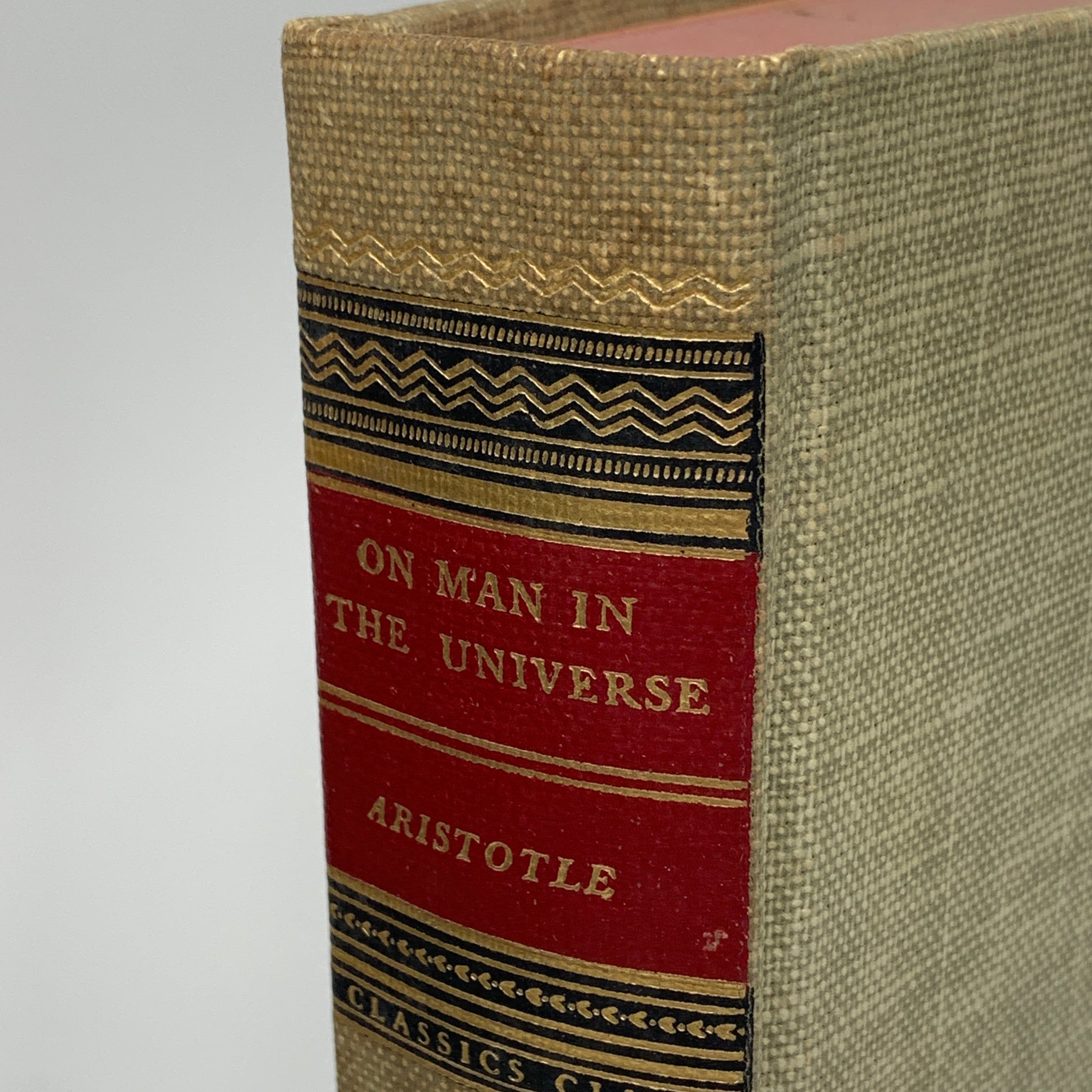 Aristotle | On Man in the Universe - Classics Club Collection