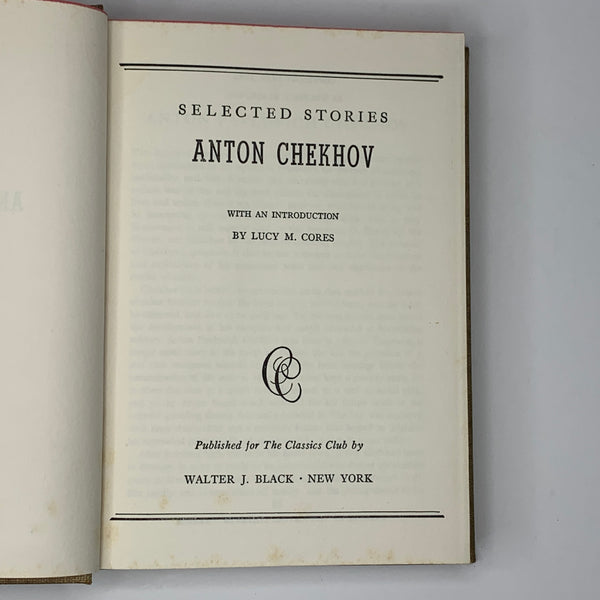 Anton Chekhov | Selected Stories - Classics Club Collection