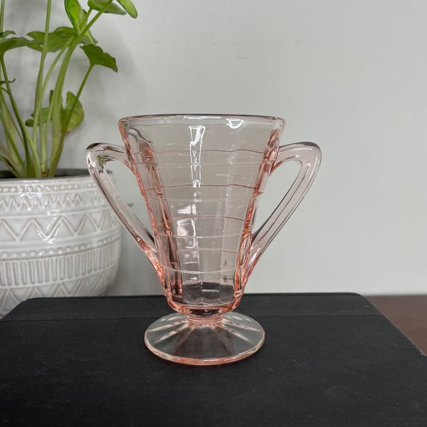 Pink Glass Cup