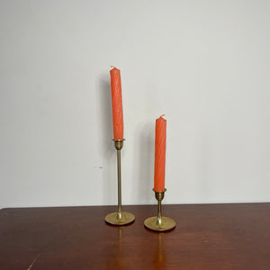 Orange No Drip Candle | 6”