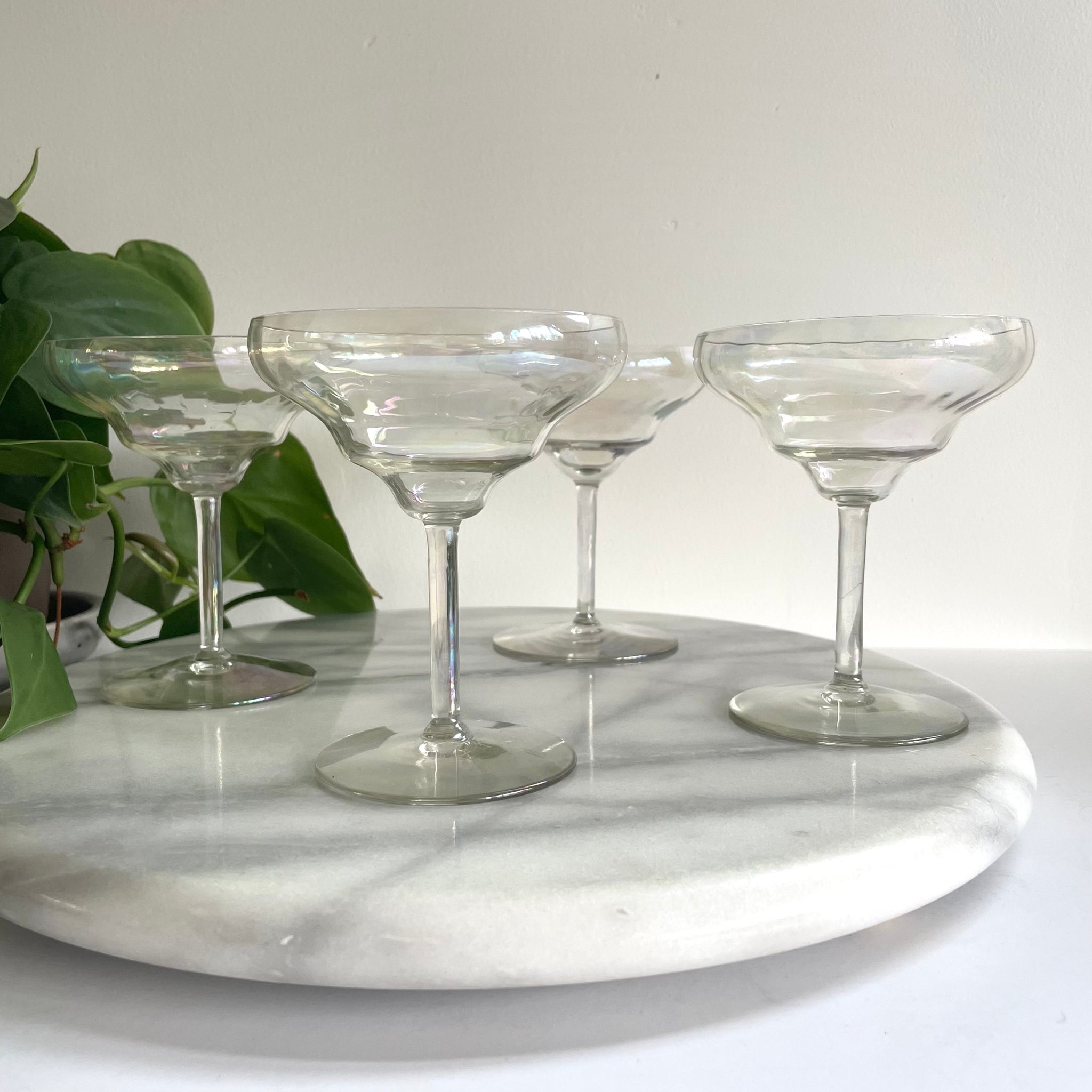 Champagne Coupe Glasses | Set of 4