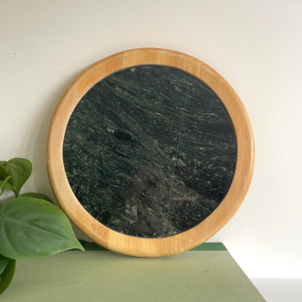 Green Marble Tray