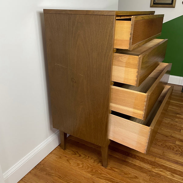 Mid Century Modern Highboy Dresser by Kroehler