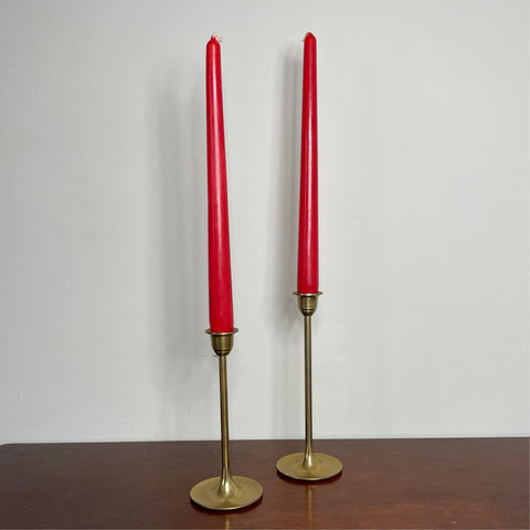 Red Candlestick | 12”