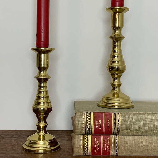 Brass Candleholders - Large