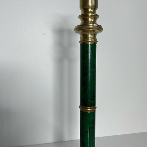 Green and Gold Candleholders Set