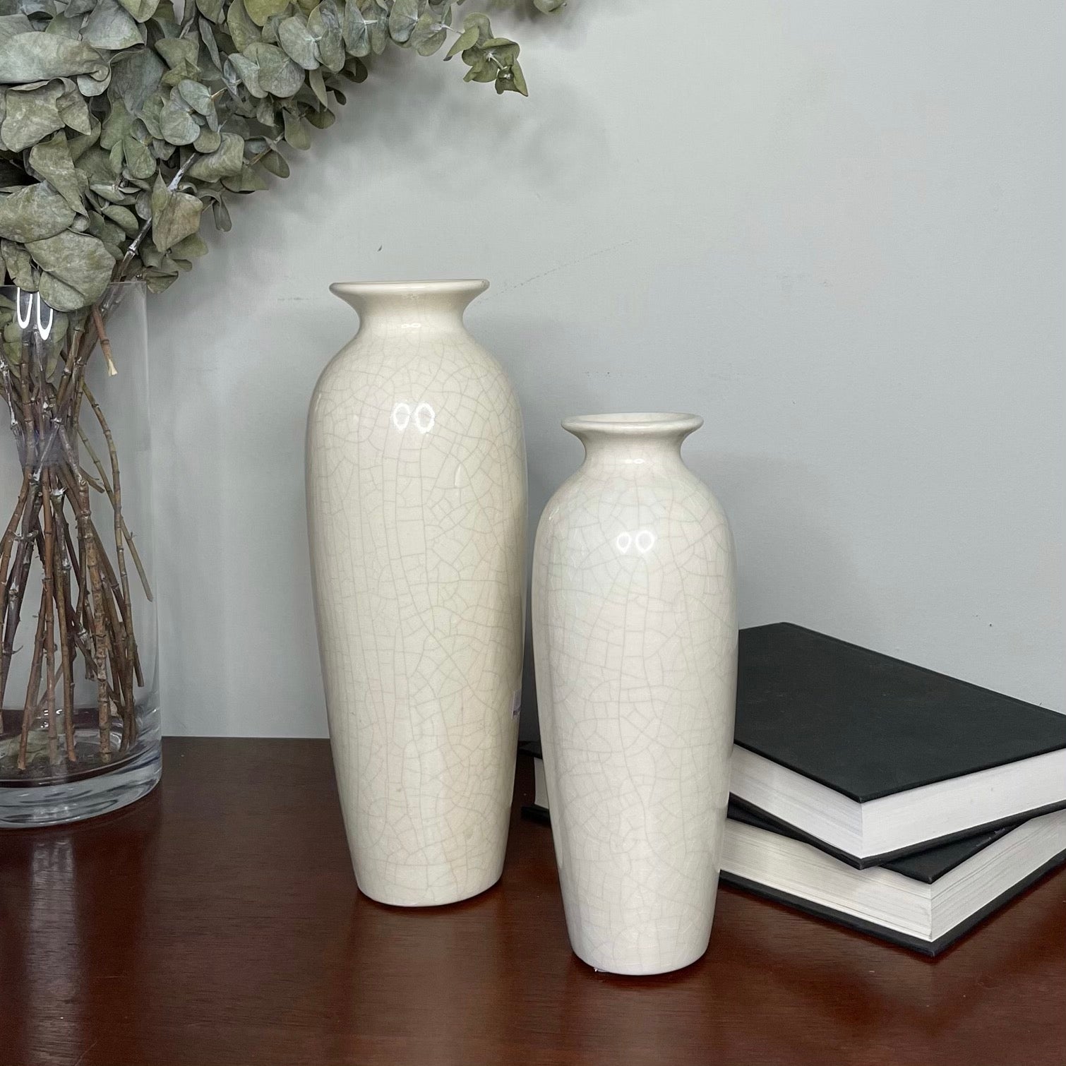 White Vases | Pair